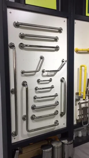 Accesorios de baño Barra de agarre de pasamanos de seguridad de acero inoxidable