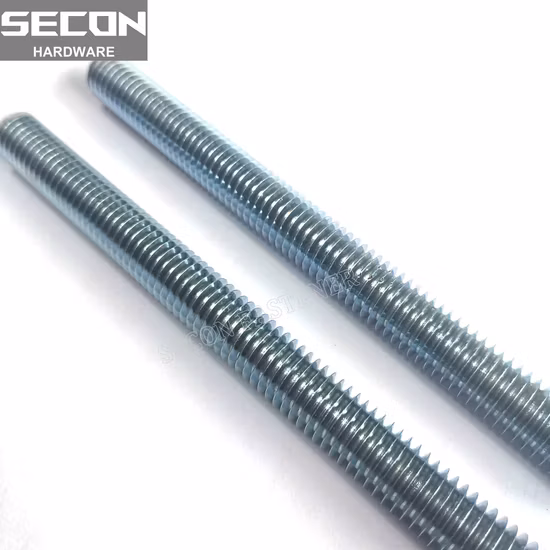 Fabricado en China DIN975DIN976 Varilla roscada de acero inoxidable de acero al carbono de mejor calidad/barra roscada/varilla roscada/perno roscado/perno prisionero/perno de anclaje con tuerca